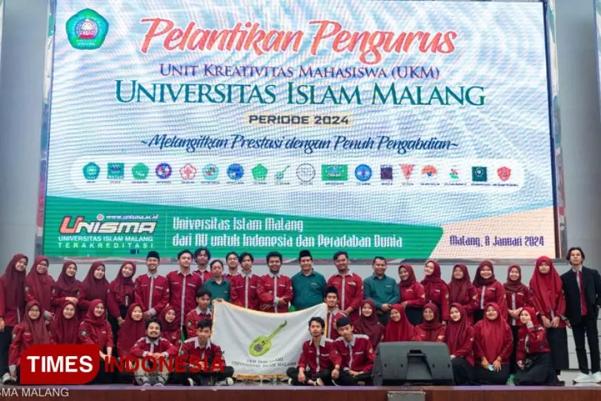 Pelantikan Pengurus UKM Seni Islami Unisma Malang Langkah Awal Kepengurusan Periode 2024