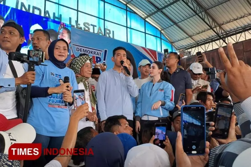 Pesan Sakral Cawapres Gibran Saat Kampanye di Banyuwangi