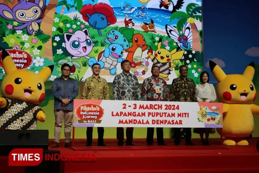 Pertama di Dunia, Pikachu Berkemeja Batik Akan Hadir di Indonesia