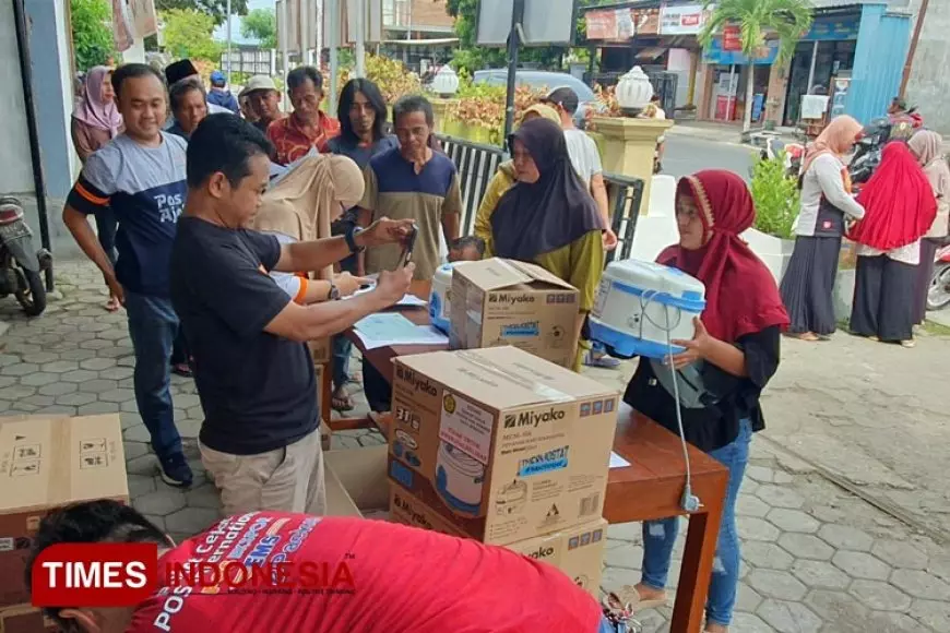 Hore, 10.813 Rumah Tangga di Banyuwangi Bisa Masak Hemat dengan Rice Cooker Gratis