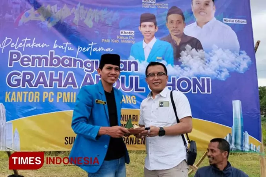 Didukung Alumni, PMII Kabupaten Malang Bangun Pusat Perkaderan Tiga Lantai