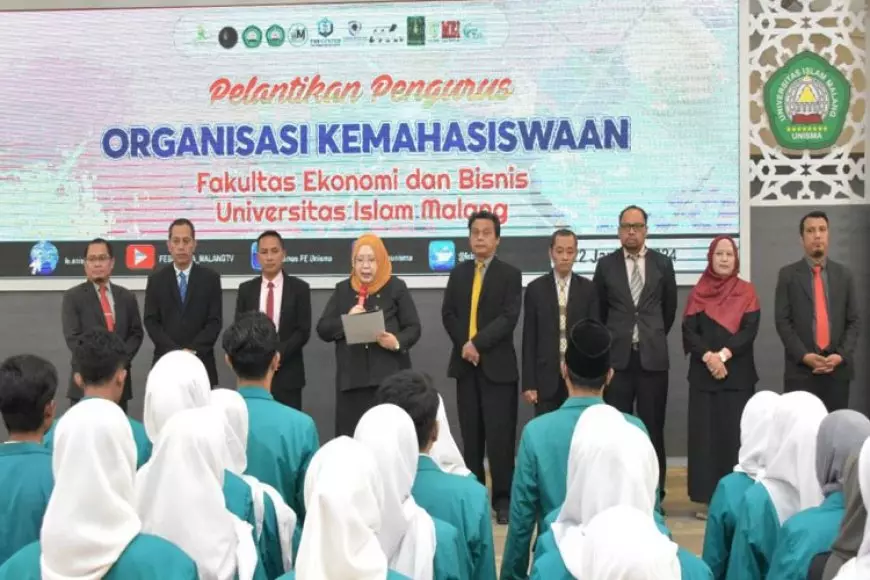 Pelantikan Ormawa FEB Unisma Malang Bawa Energi Baru Untuk Tingkatkan Prestasi dan Kreativitas