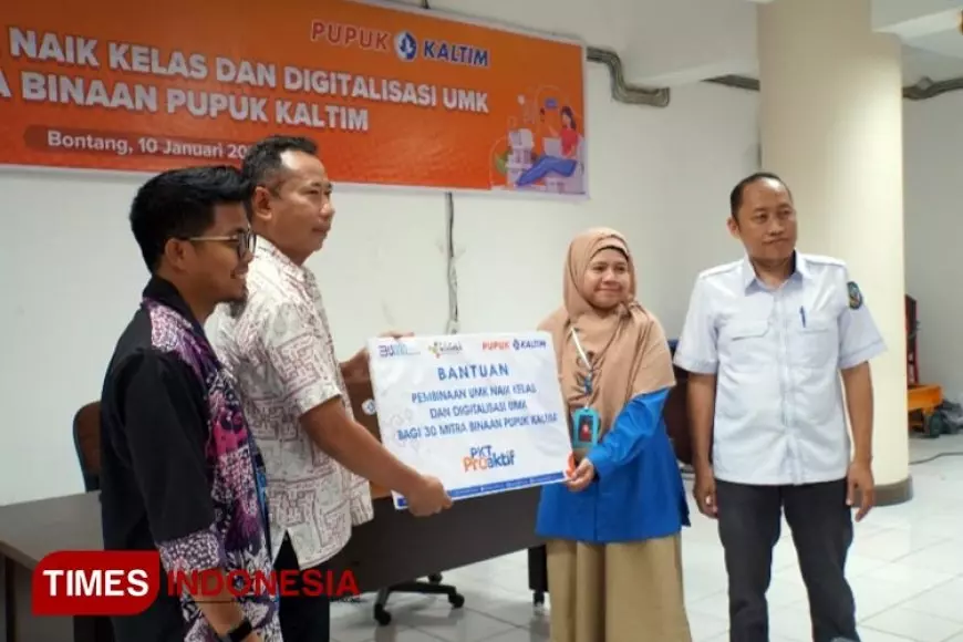 Rambah Peluang di Pasar Digital, Pupuk Kaltim Latih UMK Binaan Naik Kelas