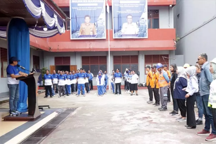 Sekda Launching Pencanangan Bulan K3 Nasional di Provinsi Maluku