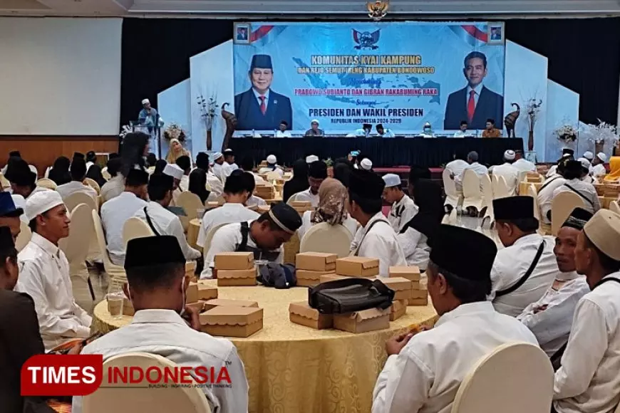 500 Kyai Kampung di Bondowoso Sepakat Mendukung Prabowo&#45;Gibran