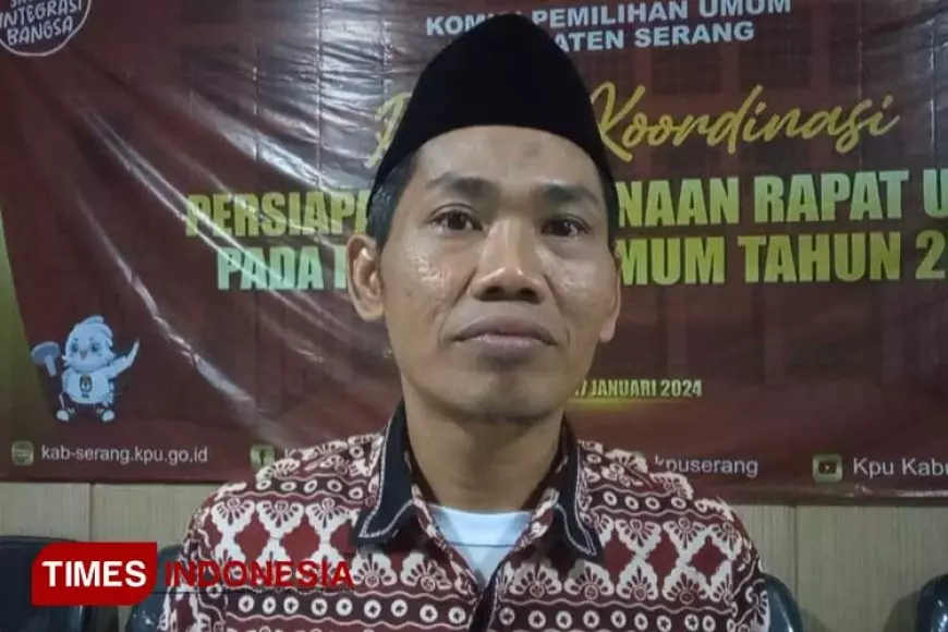 KPU Kabupaten Serang Bakal Lantik 30.975 KPPS, Dibarengi Tanam Bibit Pohon
