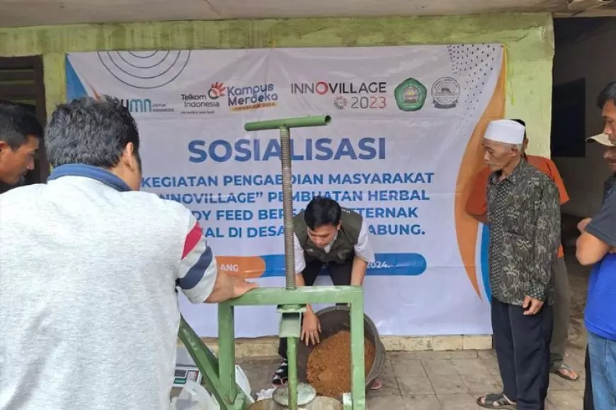 Program Innovillage “Herbal Candy Feed Group” PT Telkom dan Unisma Malang