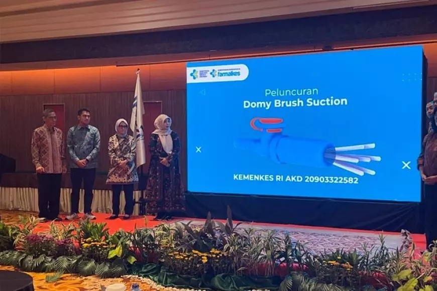 Melihat Domy Brush Suction, Karya Inovasi Dosen FK UB Diluncurkan oleh Dirjen Falmakes Kemenkes RI