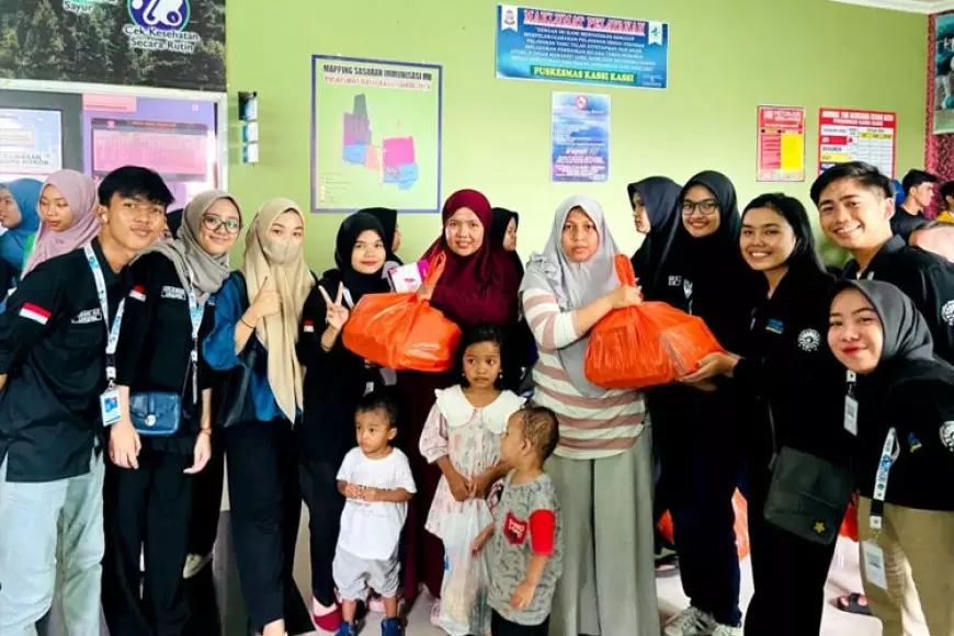 Mahasiswa UNIPMA Terlibat Pencegahan Stunting di Puskesmas Kassi Kassi Makassar