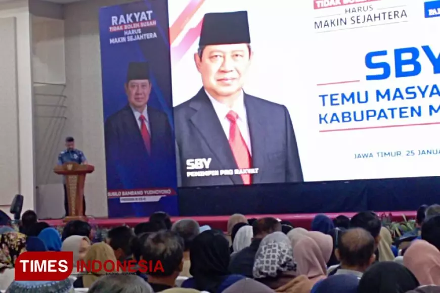 Obati Rasa Kangen Rakyat, SBY Hadir di Tengah&#45;tengah Warga Malang Malam Ini
