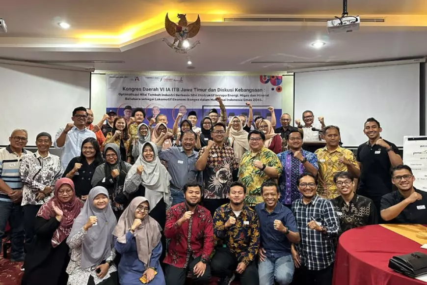 Kongres Ikatan Alumni ITB Jatim Soroti Hilirisasi Sektor Bahan Baku Industri