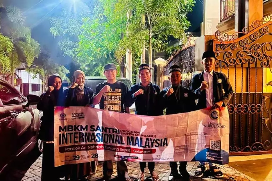 Unuja Probolinggo Kembali Kirim Mahasiswa Santri Ikuti MBKM Internasional ke Malaysia