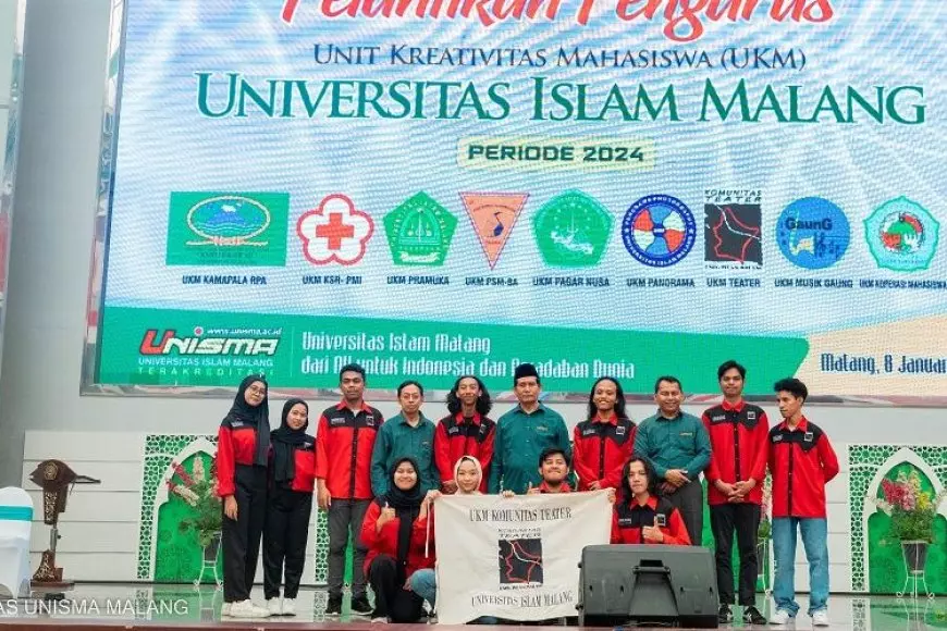 Langkah Baru Menuju Puncak Prestasi, Kepengurusan Baru UKM Komunitas Teater Unisma Resmi Dilantik