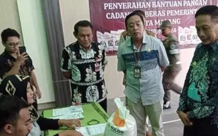 Pemkot Malang Salurkan Bantuan Beras untuk 24.167 Warga Kurang Mampu