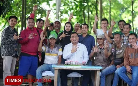 Momen Kebersamaan H. Puguh Wiji Pamungkas dan Warga Malang, Ngobrol Hingga Sarapan Bareng