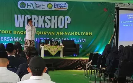 Bekali Mahasiswa Pengetahuan Qur'any, FAI Unisla Gelar Workshop Metode Baca Al-Qur'an An-Nahdliyah