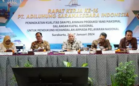Raker 2024, PT Adiluhung Saranasegara Indonesia Maksimalkan Produksi Galangan 