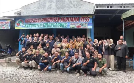 Kunjungi Petani Muda Tulungagung, BPPSDMP dan Polbangtan Malang Dorong Kolaborasi