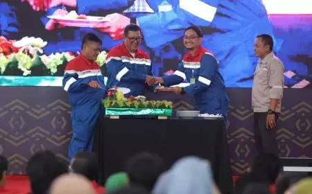 Mulai Beroperasi, PEPC JTB Tasyakuran Undang Anak Yatim Empat Desa