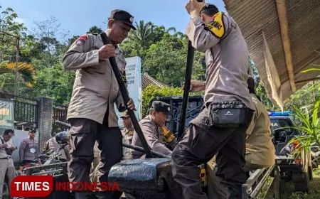 Alunan Musik Ronjhengan Ajak Warga Bondowoso Datang ke TPS 