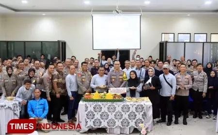 Peringatan HPN 2024 di Polres Malang, Dipenuhi Semangat Demokrasi Berintegritas