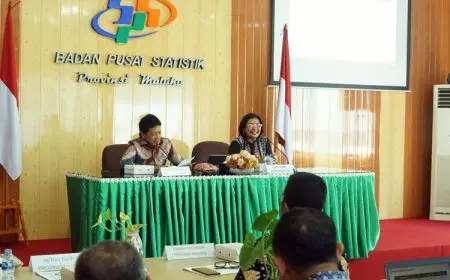 Sekda Hadiri Peluncuran Berita Resmi Statistik Provinsi Maluku
