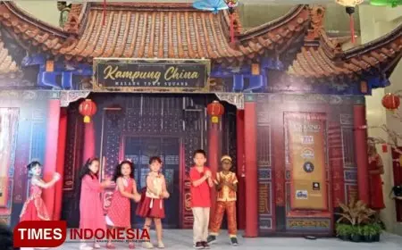 Siswa See Me Grow Tampil Menggemaskan di Perayaan Imlek Matos