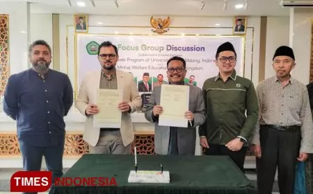 Unisma Malang Tandatangani MoU dengan Minhaj University Lahore dan Minhaj Welfare Foundation
