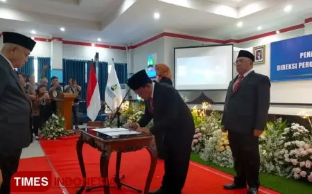 Direksi Perumda Tirta Kanjuruhan Teken Pakta Integritas, Naikkan Kinerja dan Target Pendapatan