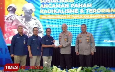 Pupuk Kaltim Gandeng BNPT Tangkal Radikalisme dan Terorisme di Lingkungan Perusahaan
