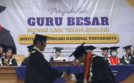 Lagi, Dosen ITNY Sandang Gelar Profesor Bidang Ilmu Teknik Geologi
