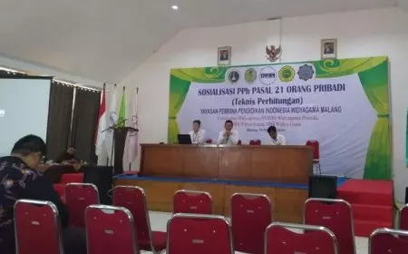 YPPIWM Gelar Sosialisasi PPh Pasal 21 untuk Dosen, Pegawai, dan Guru