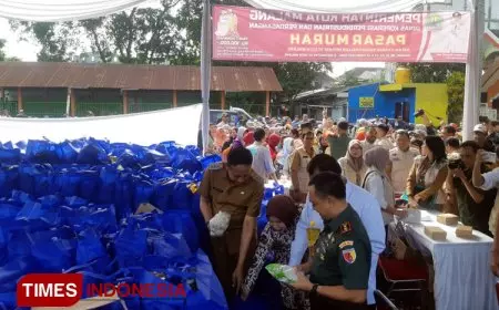 Ribuan Paket Sembako Murah Mulai Digelontor Pemkot Malang
