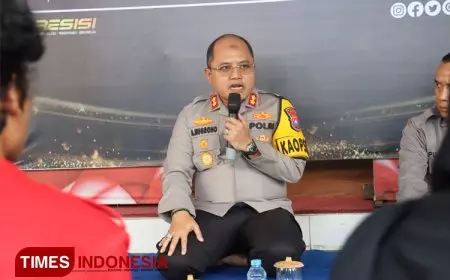 Cooling System, Kapolres Pacitan Ajak Generasi Muda Berprestasi dan Jaga Kondusifitas