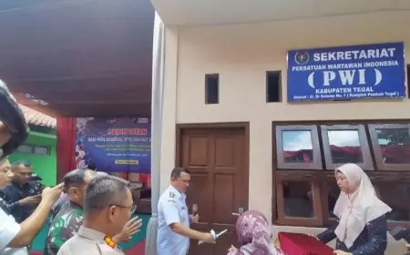 Momen HPN 2024, PWI Kabupaten Tegal Miliki Sekretariat