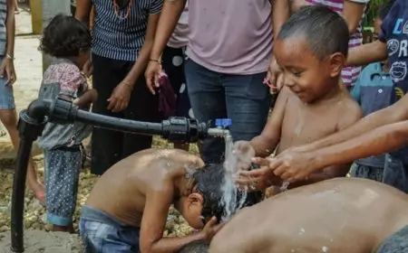 Desa di NTT Ini Kini Miliki Cadangan 25 Ribu Liter Air Bersih