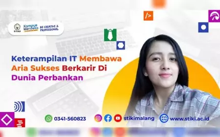Keterampilan IT Membawa Aria Sukses Berkarir di Dunia Perbankan