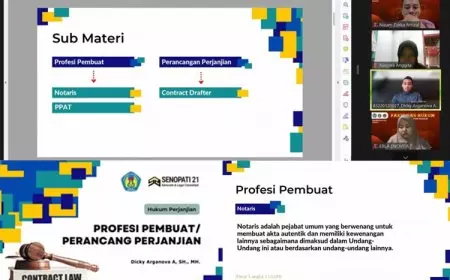 Perdalam Hukum Perjanjian, Mahasiswa FH Unipma Ikuti Kuliah Tamu