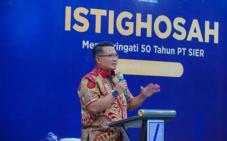 Memperingati 50 Tahun, PT SIER Rayakan dengan Doa Bersama