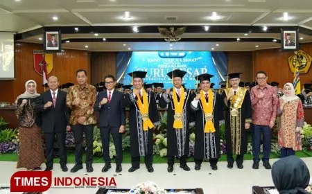 Kukuhkan Guru Besar Baru, Rektor UNMER Malang Dorong Pengembangan Ilmu Pengetahuan