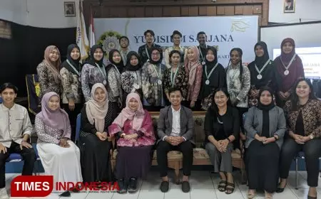 16 Mahasiswa Fakultas Psikologi UP45 Yogyakarta Ikuti Yudisium