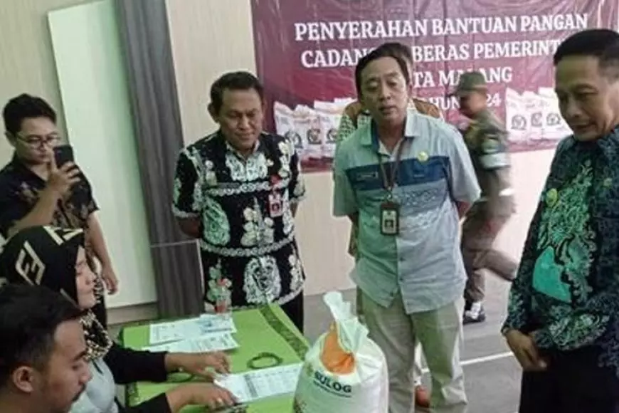 Pemkot Malang Salurkan Bantuan Beras untuk 24.167 Warga Kurang Mampu