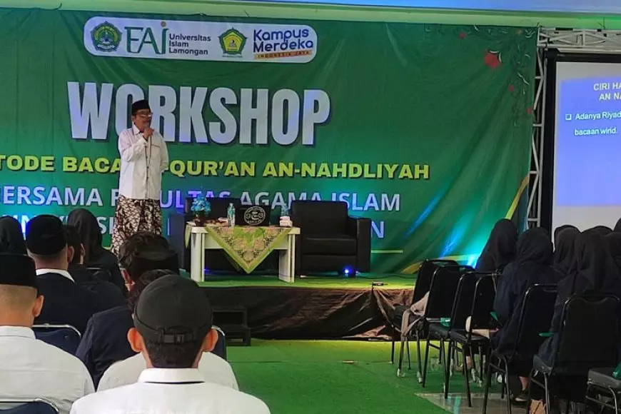 Bekali Mahasiswa Pengetahuan Qur'any, FAI Unisla Gelar Workshop Metode Baca Al&#45;Qur'an An&#45;Nahdliyah