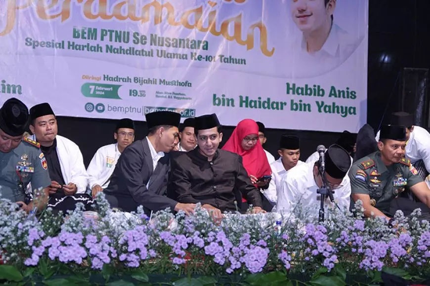 Spesial Harlah NU: BEM PTNU Se&#45;Nusantara Gelar Sholawat Perdamaian Menyongsong Pemilu 2024