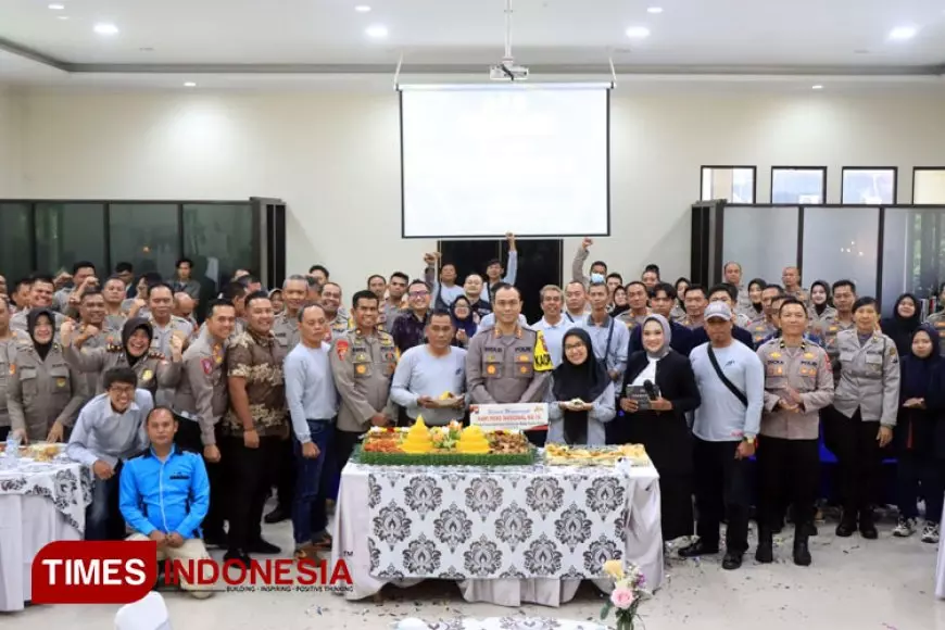Peringatan HPN 2024 di Polres Malang, Dipenuhi Semangat Demokrasi Berintegritas