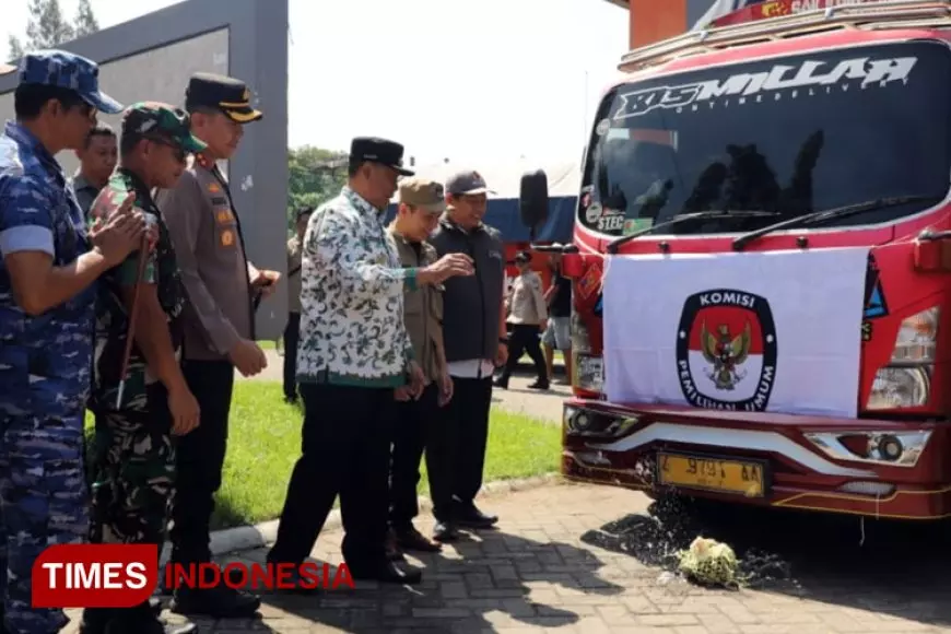 Ribuan Logistik Pemilu 2024 di Jombang, Siap Di Gelontorkan