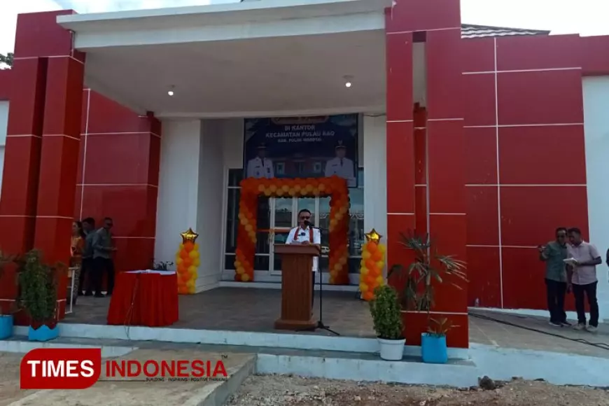 Pj Bupati Morotai Resmikan Kantor Kecamatan Pulau Rao