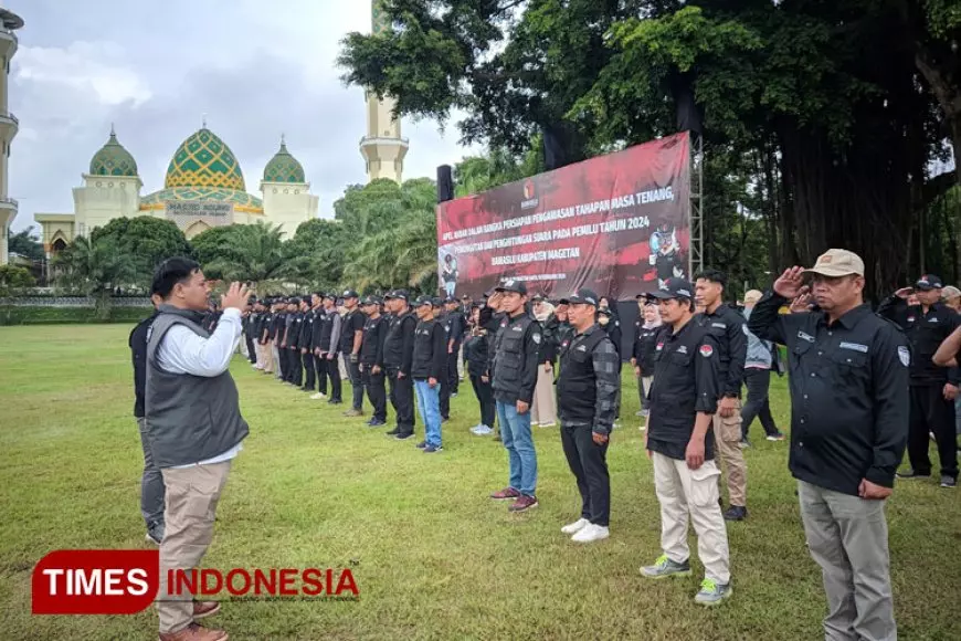 Masa Tenang Kampanye, Bawaslu Magetan Ajak Peserta Pemilu Tak Gunakan Kampanye Uang