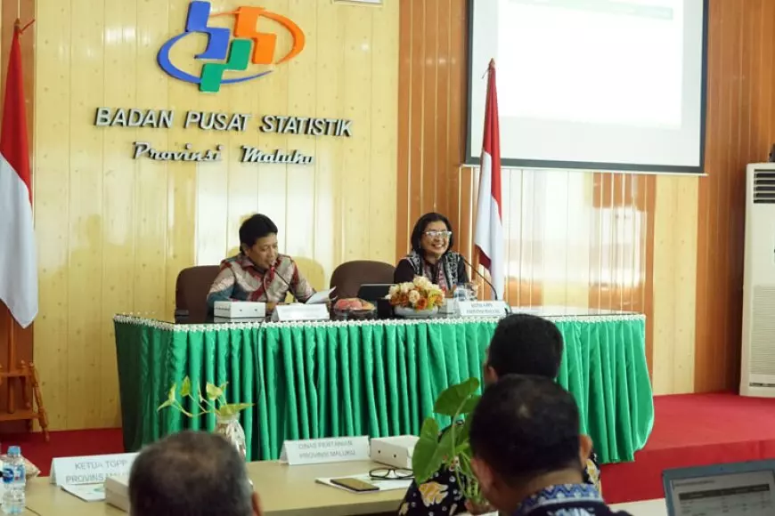 Sekda Hadiri Peluncuran Berita Resmi Statistik Provinsi Maluku