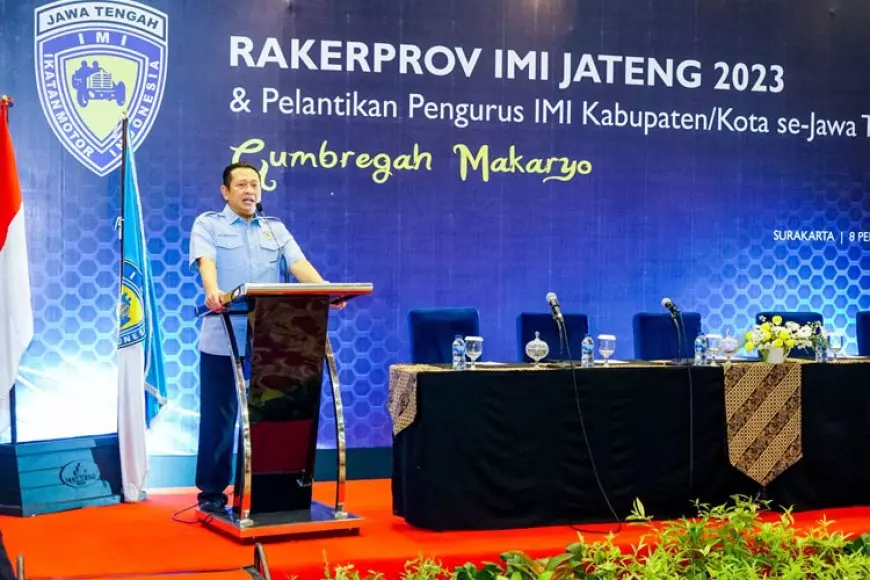 Buka Rakerprov IMI Jawa Tengah, Ketua Umum IMI  Dorong Peningkatan Prestasi Atlet Balap